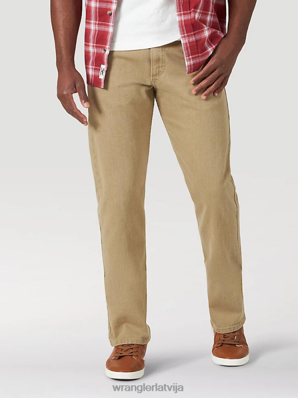 haki autentisks regulāri fit flex jean vīriešiem apģērbs Wrangler BFNTB130