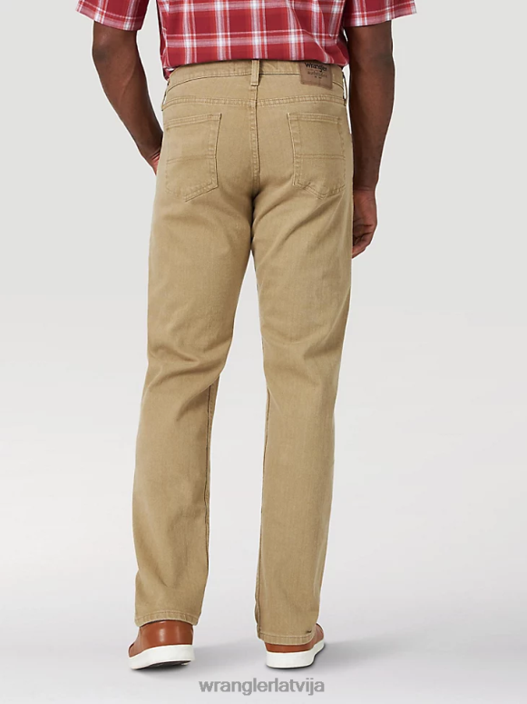 haki autentisks regulāri fit flex jean vīriešiem apģērbs Wrangler BFNTB130