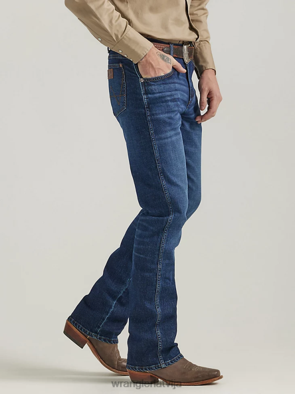 holšteiners retro slim fit bootcut džinsi vīriešiem apģērbs Wrangler BFNTB11