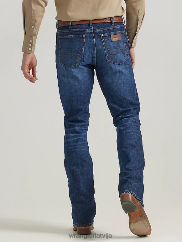holšteiners retro slim fit bootcut džinsi vīriešiem apģērbs Wrangler BFNTB11