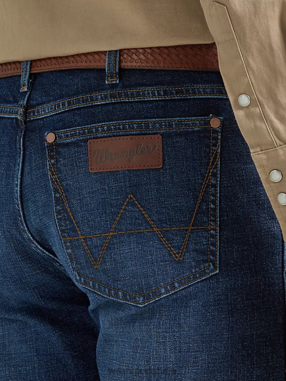 holšteiners retro slim fit bootcut džinsi vīriešiem apģērbs Wrangler BFNTB11