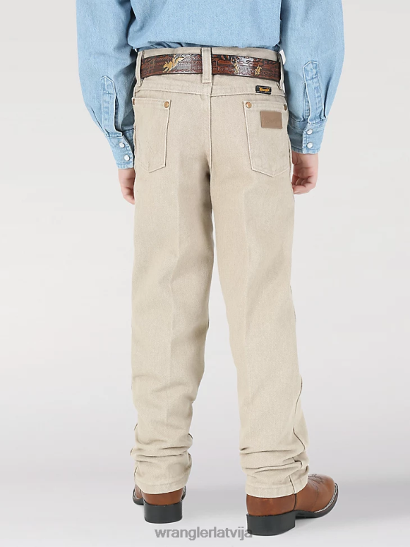 iepriekš mazgāts iedegums kovboju piegriezuma oriģināli pieguļošs džinss zēni apģērbs Wrangler BFNTB936