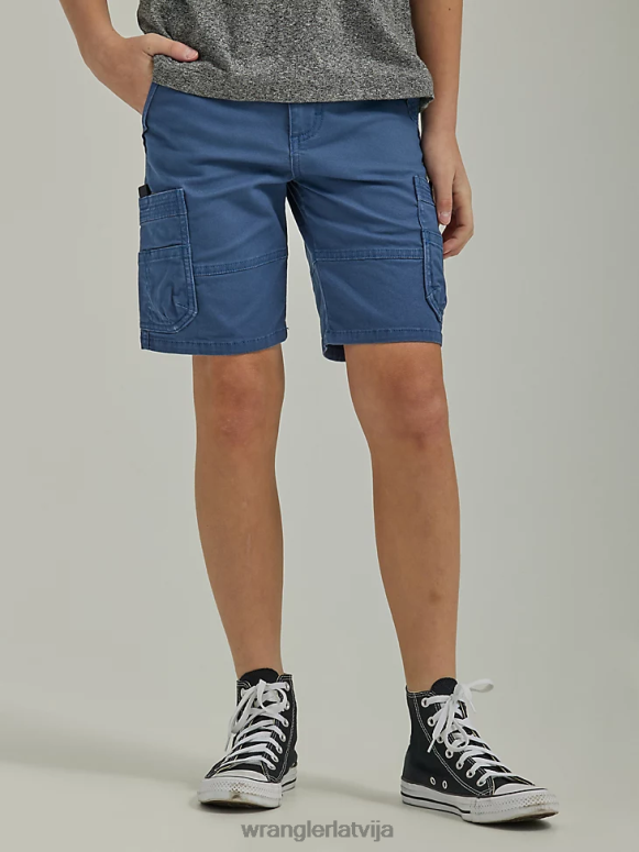 tumšāks džinss gamer cargo short (hasky) zēni apģērbs Wrangler BFNTB989