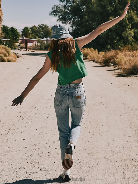 Honolua wild west 603 augstceltnes taisni džinsi sievietes apģērbs Wrangler BFNTB765