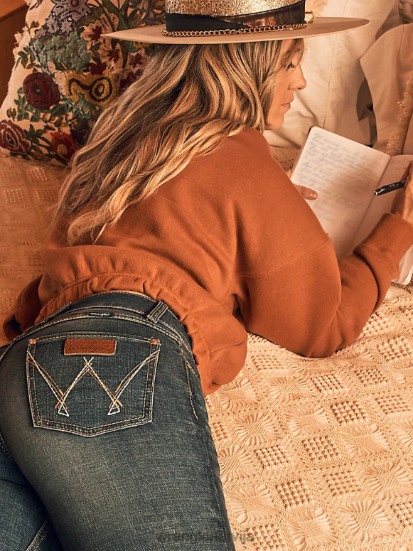 ms mazgāt retro mae jean sievietes apģērbs Wrangler BFNTB745