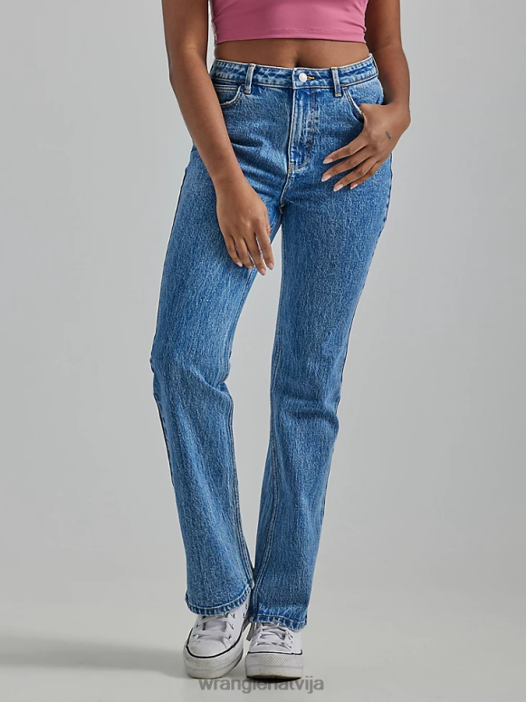 topāzs augstceltnes drosmīgi džinsi sievietes apģērbs Wrangler BFNTB735