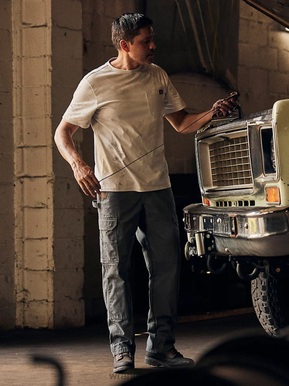 grafīts darba apģērbu mežsarga bikses vīriešiem apģērbs Wrangler BFNTB682