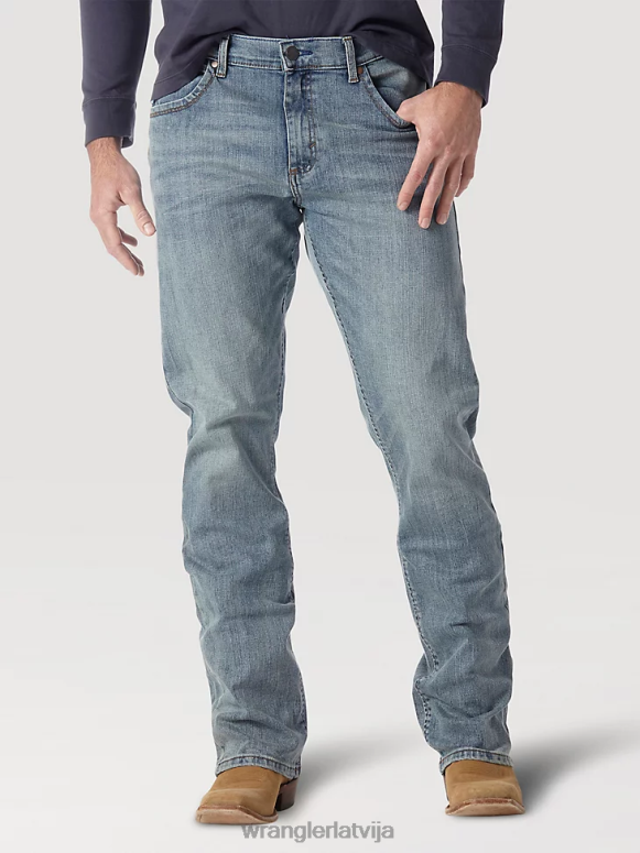 br mazgāt retro slim fit bootcut džinsi vīriešiem apģērbs Wrangler BFNTB8