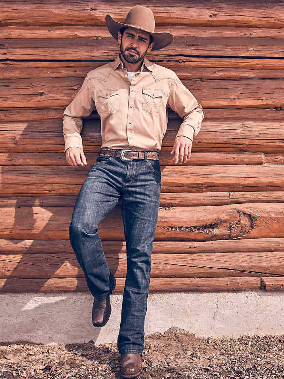 dax retro slim fit bootcut džinsi vīriešiem apģērbs Wrangler BFNTB4