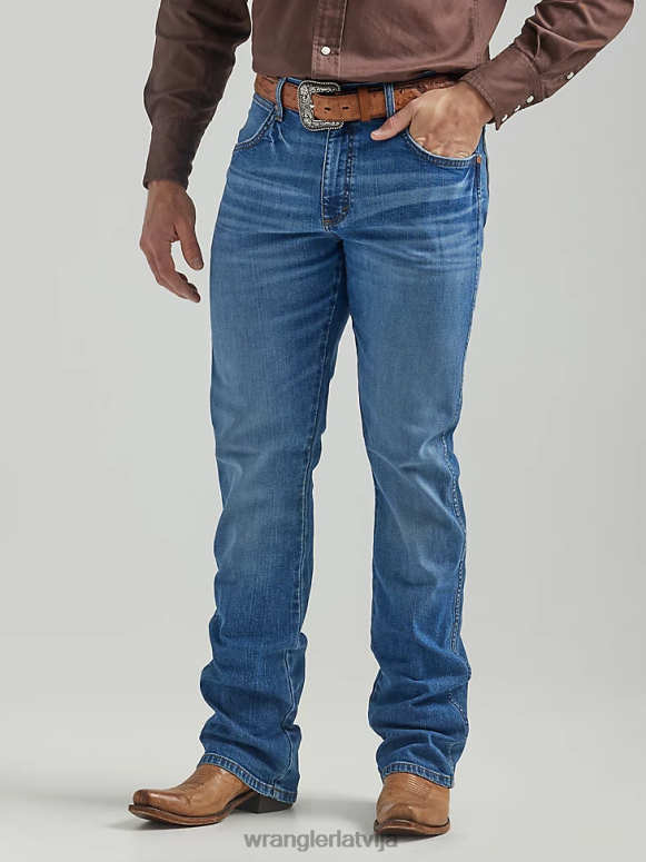 frīzietis retro slim fit bootcut džinsi vīriešiem apģērbs Wrangler BFNTB1