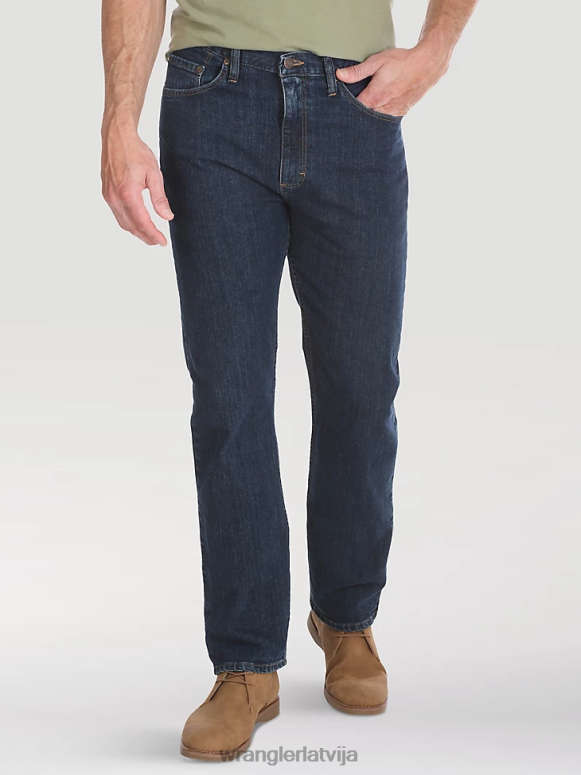 indigo tumšs autentisks regulāri fit flex jean vīriešiem apģērbs Wrangler BFNTB126