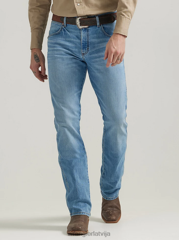 kodigo retro slim fit bootcut džinsi vīriešiem apģērbs Wrangler BFNTB12