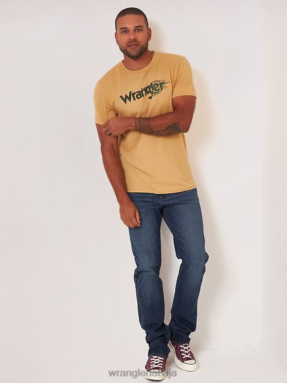 nakts maiņa retro slim fit džinsi ar taisnām kājām vīriešiem apģērbs Wrangler BFNTB24