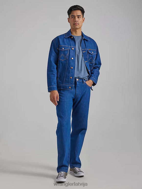 zils mantojuma robežas džinsi vīriešiem apģērbs Wrangler BFNTB62