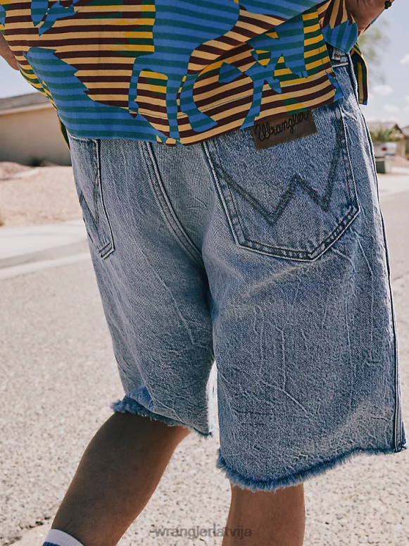 bodark brīvi pieguļoši džinsa īsi vīriešiem apģērbs Wrangler BFNTB581