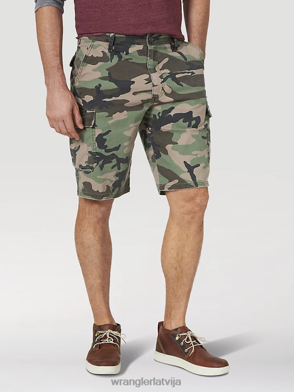 džungļu kamo flex twill cargo short vīriešiem apģērbs Wrangler BFNTB547