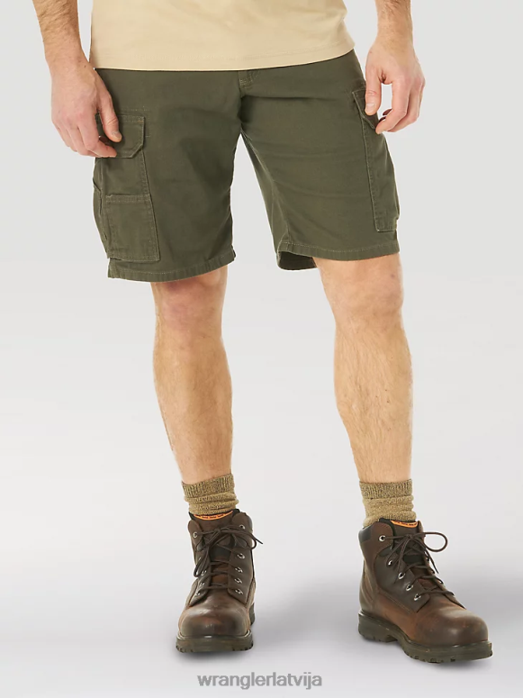 loden riggs workwear stretch ranger cargo short vīriešiem apģērbs Wrangler BFNTB537