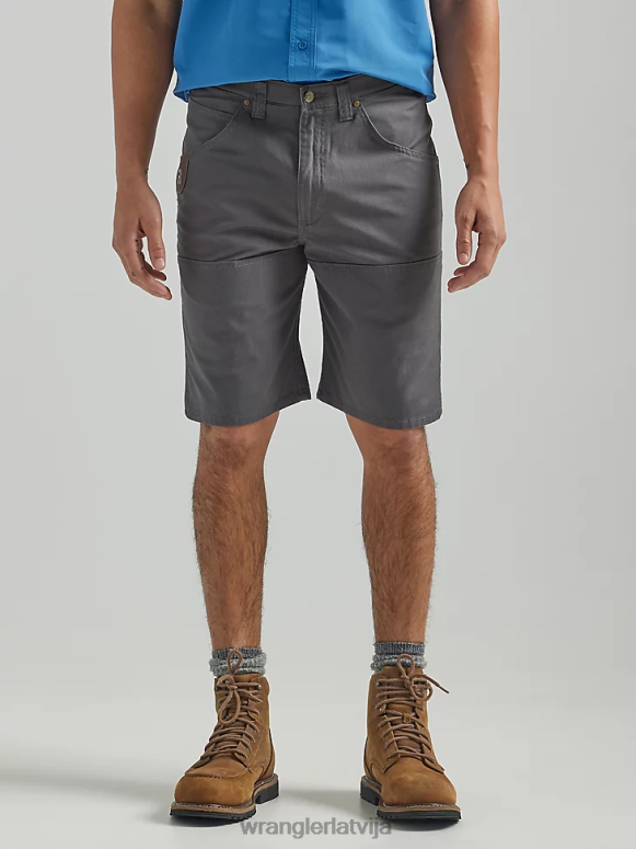 pelēka strīpa riggs workwear utility relaxed short vīriešiem apģērbs Wrangler BFNTB674