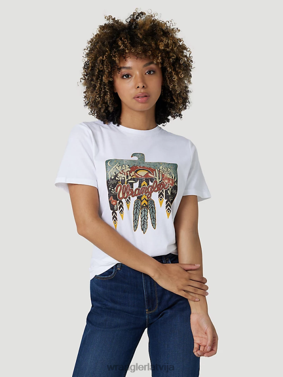 jūras zaļa riggs workwear t-krekls ar īsām piedurknēm sievietes apģērbs Wrangler BFNTB876