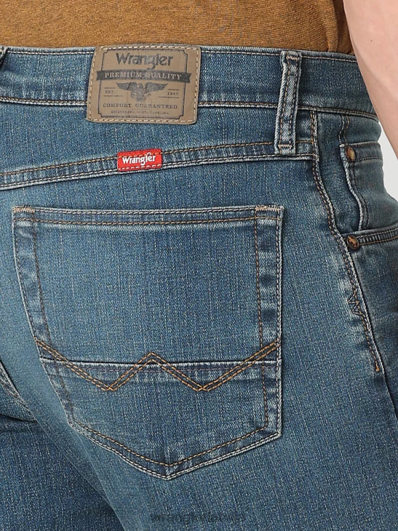 kaplans brīvi stiepjas taisni pieguļošs džinss vīriešiem apģērbs Wrangler BFNTB155