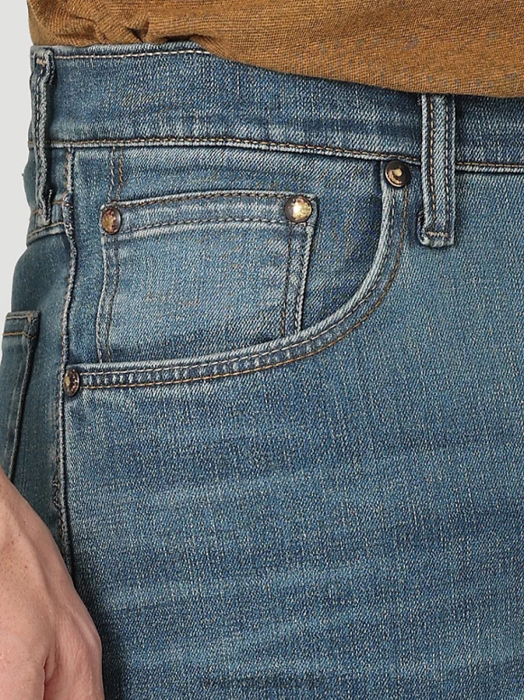 kaplans brīvi stiepjas taisni pieguļošs džinss vīriešiem apģērbs Wrangler BFNTB155