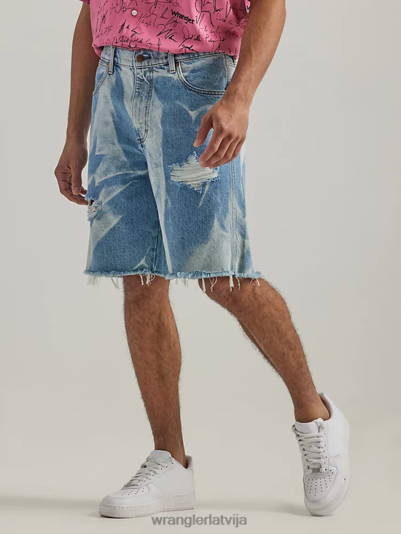 kaulu dārzs brīvi pieguļoši džinsa īsi vīriešiem apģērbs Wrangler BFNTB582