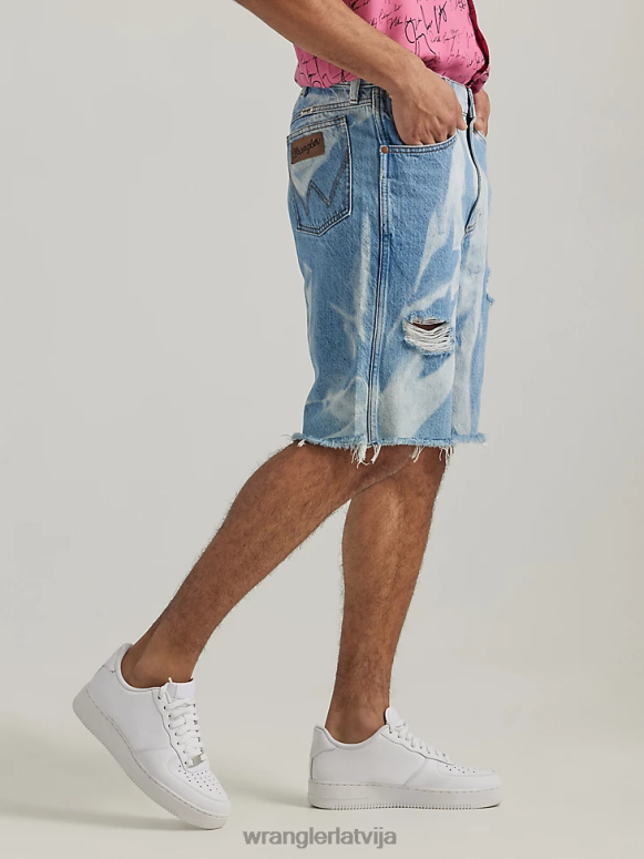 kaulu dārzs brīvi pieguļoši džinsa īsi vīriešiem apģērbs Wrangler BFNTB582