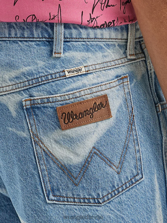 kaulu dārzs brīvi pieguļoši džinsa īsi vīriešiem apģērbs Wrangler BFNTB582