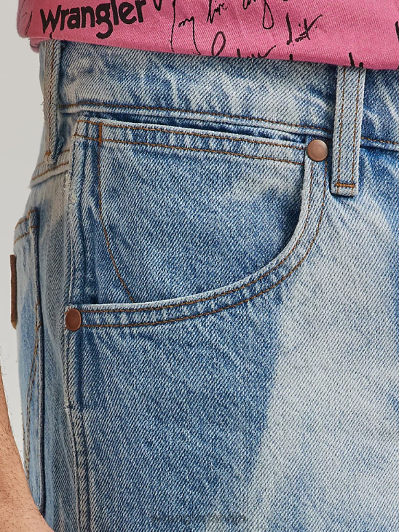 kaulu dārzs brīvi pieguļoši džinsa īsi vīriešiem apģērbs Wrangler BFNTB582