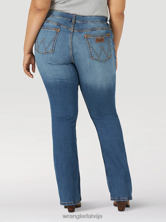 km mazgāšana retro mae jean (plus) sievietes apģērbs Wrangler BFNTB802