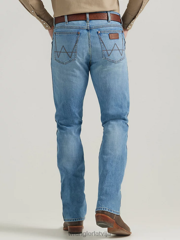 kodigo retro slim fit bootcut džinsi vīriešiem apģērbs Wrangler BFNTB12