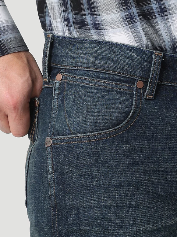 kokmateriāli retro slim fit bootcut džinsi vīriešiem apģērbs Wrangler BFNTB10