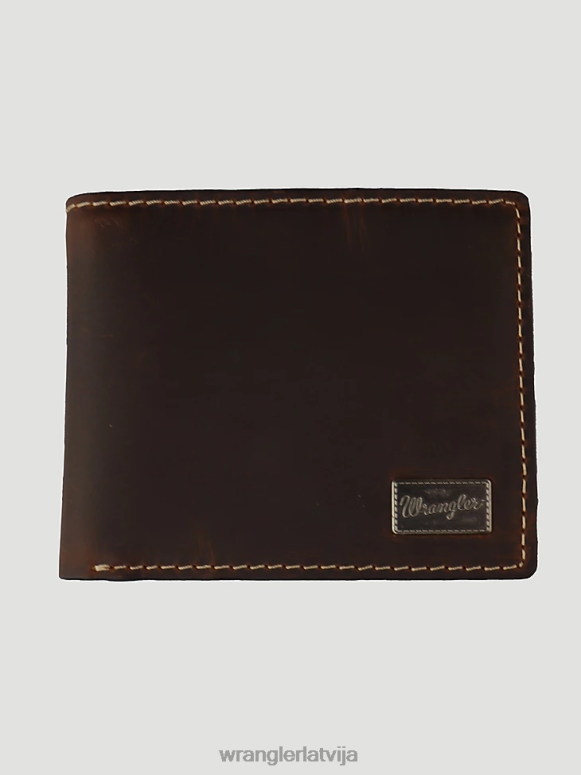 konjaks Metāla plāksteris divreiz salokāms maks vīriešiem Piederumi Wrangler BFNTB708