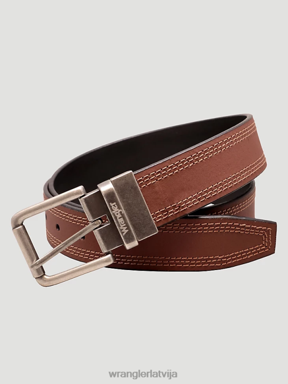 konjaks Metāla plāksteris divreiz salokāms maks vīriešiem Piederumi Wrangler BFNTB708