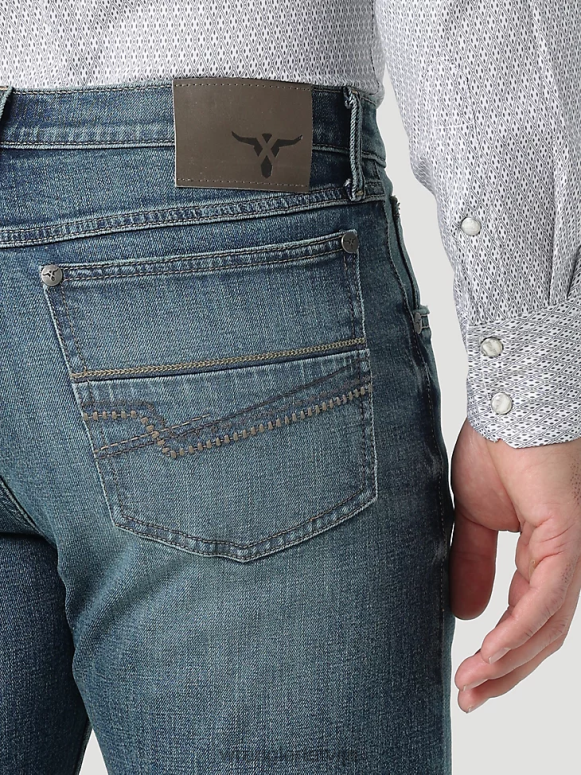 kovbojs 20x nē 44 slaids džinss ar taisnām kājām vīriešiem apģērbs Wrangler BFNTB53