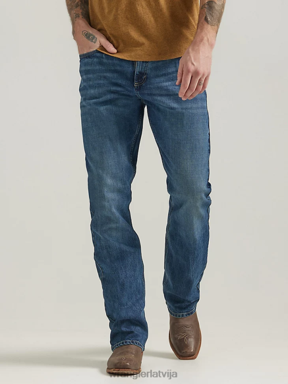 kovboju dārzi 20x nē 42 vintage bootcut džinsi vīriešiem apģērbs Wrangler BFNTB21