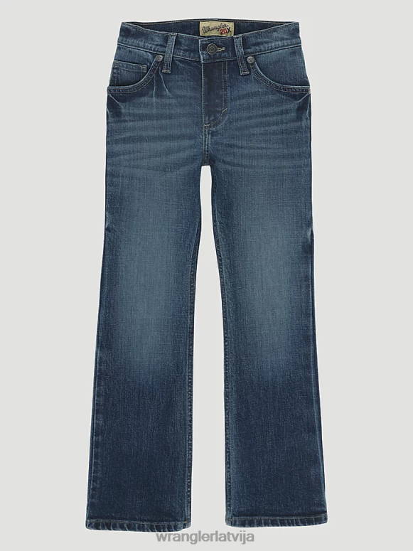 kovboju dārzi 20x vintage bootcut slim fit džinsi zēni apģērbs Wrangler BFNTB982
