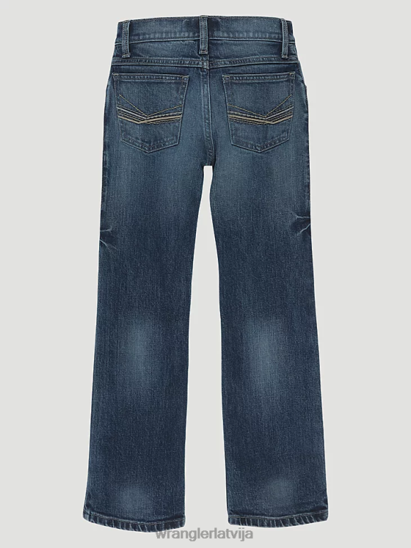 kovboju dārzi 20x vintage bootcut slim fit džinsi zēni apģērbs Wrangler BFNTB982