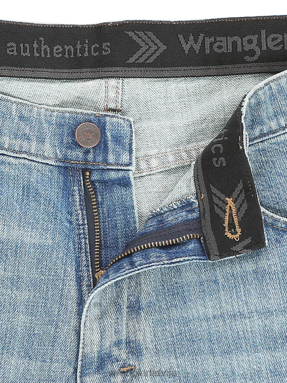 krīta zils Authentics regular fit komforta jostasvietas džins vīriešiem apģērbs Wrangler BFNTB206