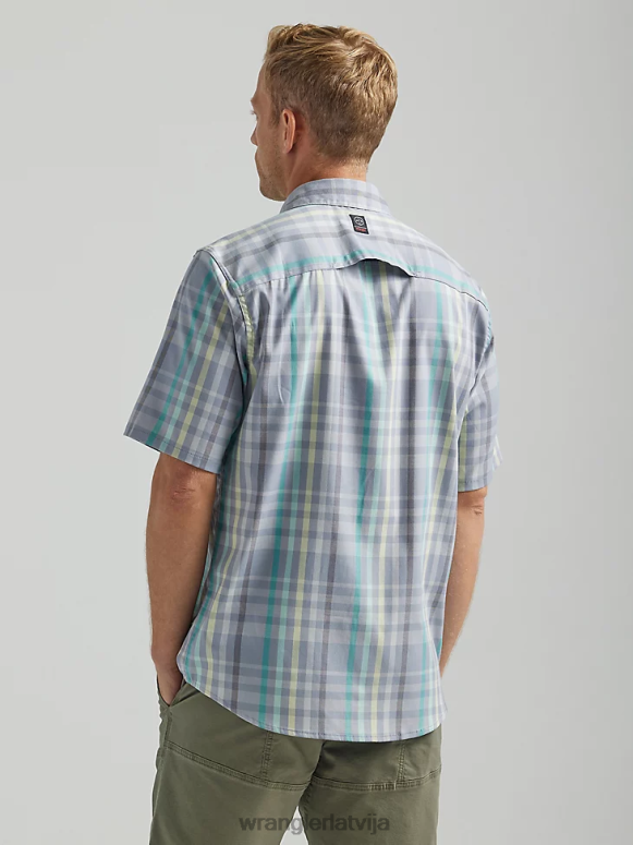 kure pleds atg by horizon rūtains krekls vīriešiem apģērbs Wrangler BFNTB652