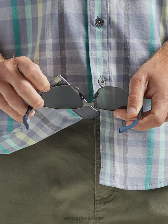 kure pleds atg by horizon rūtains krekls vīriešiem apģērbs Wrangler BFNTB652