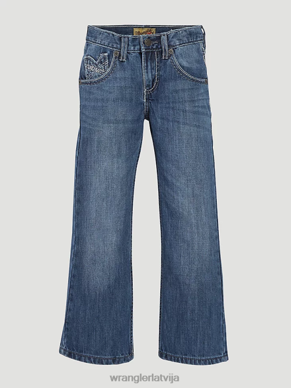 laužot barjeras 20x vintage bootcut slim fit džinsi zēni apģērbs Wrangler BFNTB940