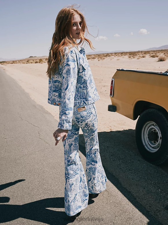 ledaina ēna rietumu raža sievietes apģērbs Wrangler BFNTB856