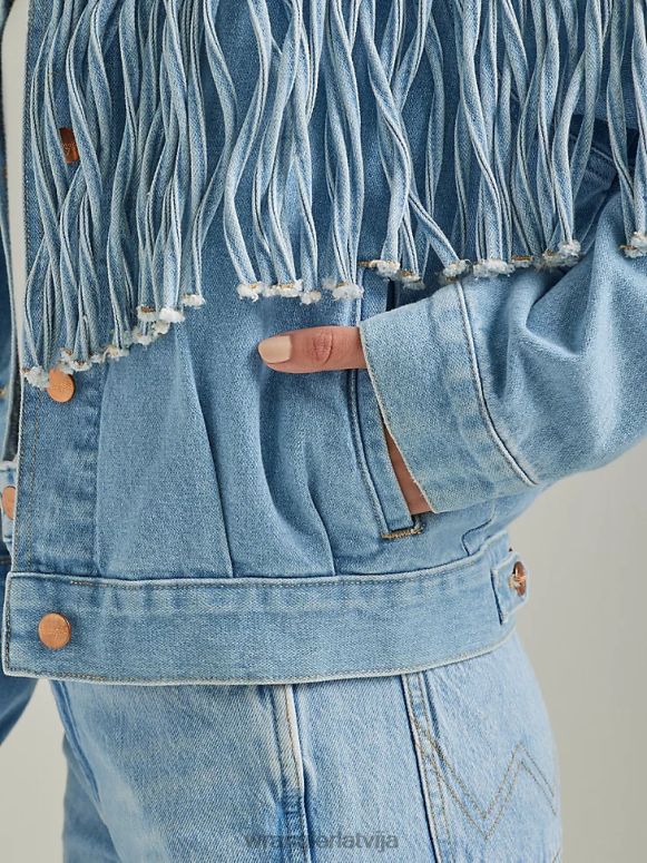 ledaini zils draudzenes džinsa jaka sievietes apģērbs Wrangler BFNTB854