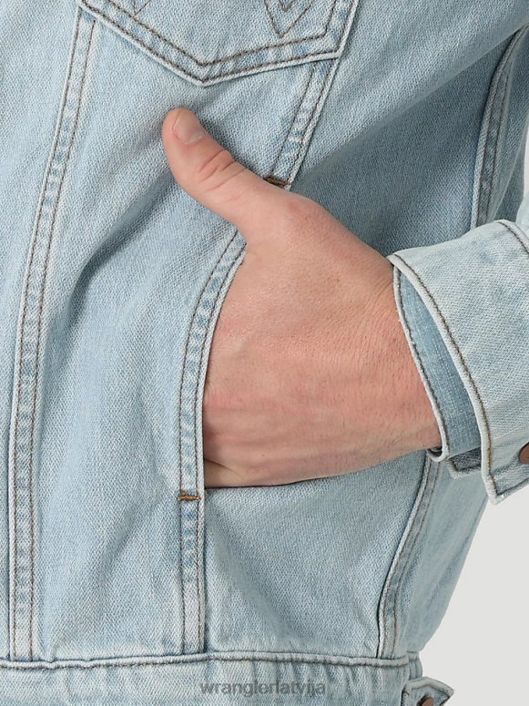 ledaini zils heritage anti-fit jaka vīriešiem apģērbs Wrangler BFNTB618