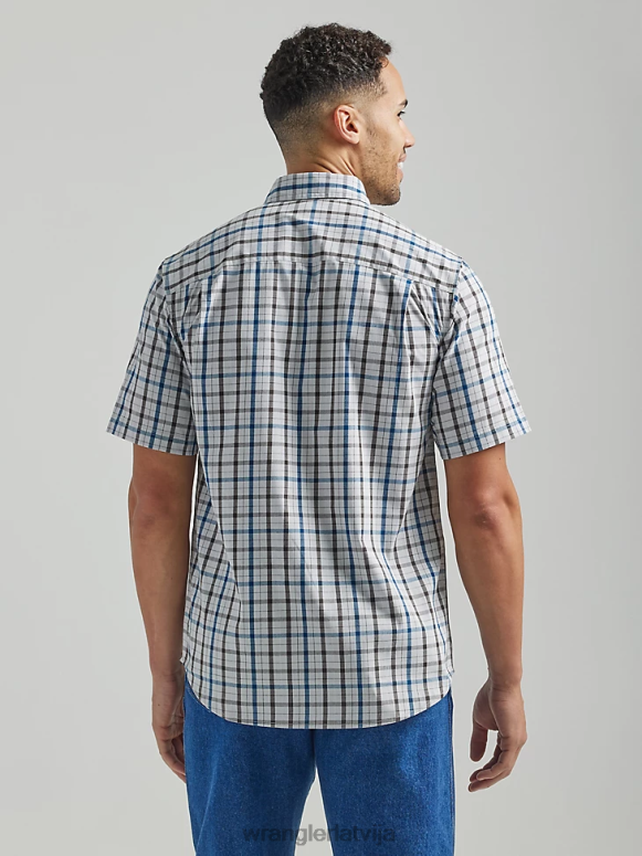 lietusgāze riggs workwear rūtains darba krekls vīriešiem apģērbs Wrangler BFNTB672