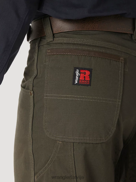 loden riggs workwear galdnieka bikses vīriešiem apģērbs Wrangler BFNTB267