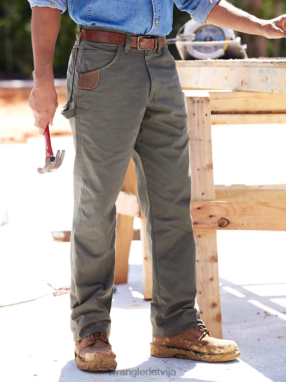 loden riggs workwear galdnieka bikses vīriešiem apģērbs Wrangler BFNTB267