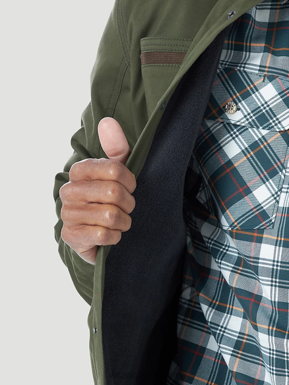 loden riggs workwear grūts slāņu vilnas odere darba kreklu jaka vīriešiem apģērbs Wrangler BFNTB473