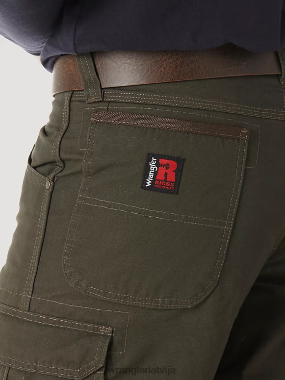loden riggs workwear oderi ripstop ranger bikses vīriešiem apģērbs Wrangler BFNTB680